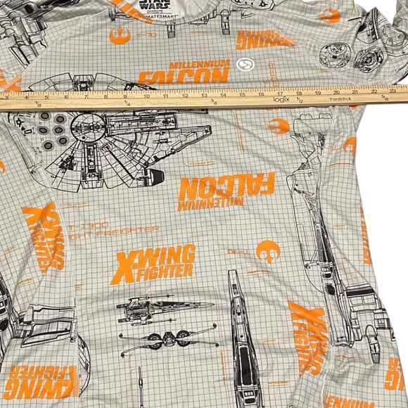 Climate Smart Base layer Starwars Millennium Falcon Cold Weather Shirt Size L - Picture 6 of 7